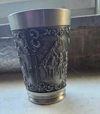 Zinnbecher prägung rein gebraucht kaufen  Alfeld (Leine)