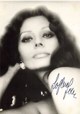 Cartão fotográfico Sophia Loren autógrafo assinado à mão década de 1980 evento de fã 4x6 *Am10b6 comprar usado  Enviando para Brazil