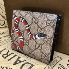 Gucci snake wallet for sale  MANSFIELD