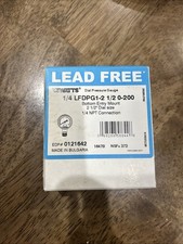 Watts pressure gauge for sale  Mason