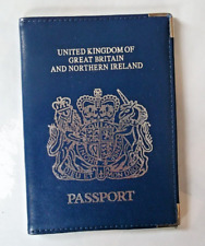 leather passport cover for sale  KING'S LYNN