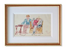 1911 rare watercolor for sale  GOODWICK