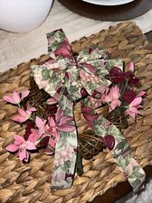 Vintage burgundy floral for sale  Lynchburg
