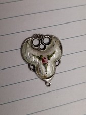 Antique silver enamel for sale  ACCRINGTON