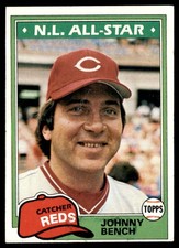 1981 TOPPS #600 JOHNNY BENCH REDS comprar usado 1981 TOPPS #600 JOHNNY BENCH REDS comprar usado  Enviando para Brazil