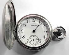 Solid silver waltham for sale  RUGELEY