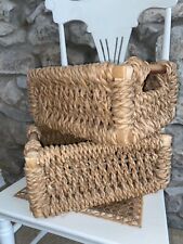 Pair chunky woven for sale  TELFORD