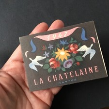 Calendrier miniature 1947 d'occasion  Nantes-