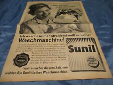 Sunil reklame 1961 gebraucht kaufen  Isernhagen