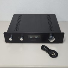 Pré-amplificador de linha de tubo de vácuo estéreo Odyssey Audio Candela; preto (sem controle remoto), usado comprar usado  Enviando para Brazil
