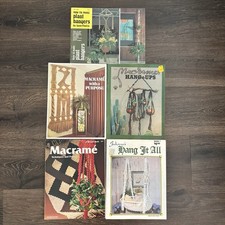 Lot vintage macrame for sale  Saint Charles