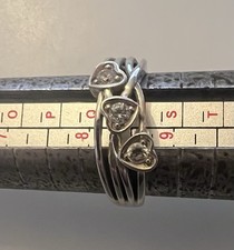 Silver 925 diamonique for sale  DUNFERMLINE