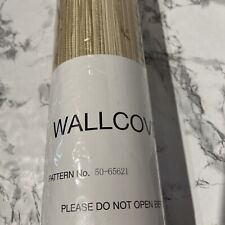 Usado, Rolo de revestimento de parede bege bronzeado falso pano de grama texturizado 1x8yd Boho Farmhouse Natura comprar usado  Enviando para Brazil