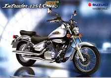 Suzuki   Intruder 125  LC  Prospekt  Brochure  2 Seiten  12 - 2002 comprar usado  Enviando para Brazil