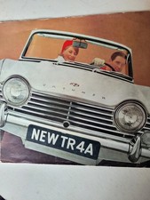 Triumph car sales for sale  FALMOUTH