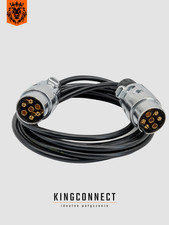 Przewód prosty 7 żyłowy wtyczki 12V aluminiowe 3,0mb na sprzedaż  PL