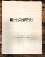 Magnepan speaker owners for sale  Portland