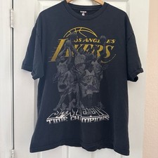 Camiseta masculina 2010 NBA 16 Time Champions Kobe Bryant Pau Gasol Lakers comprar usado  Enviando para Brazil