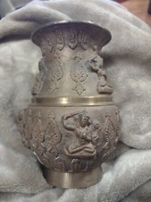 Brass handcrafted lota for sale  East Leroy