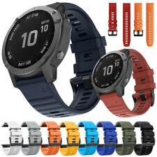 Pulseira de relógio de silicone ajuste rápido safira 6X 7X para Garmin Fenix 3 5X 6 Pro comprar usado  Enviando para Brazil