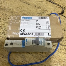 Hager aec432u rcbo for sale  RUTHIN