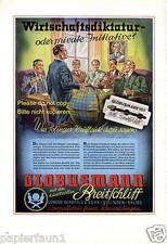 Rasierklinge globusmann reklam gebraucht kaufen  Waldburg