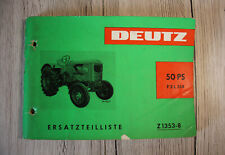 Riginal deutz ersatzteilliste gebraucht kaufen  Zeiskam