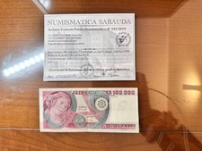 Repubblica lire 100000 usato  Rivoli