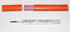 Ddr thermometer papphülse gebraucht kaufen  Annaberg-Buchholz, Mildenau
