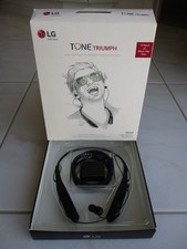 Conjunto de cabeça Bluetooth sem fio LG Tone Triumph HBS-510 preto com kg original. comprar usado Conjunto de cabeça Bluetooth sem fio LG Tone Triumph HBS-510 preto com kg original. comprar usado  Enviando para Brazil