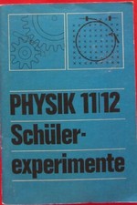 Physik schülerexperimente ddr gebraucht kaufen  Gotha