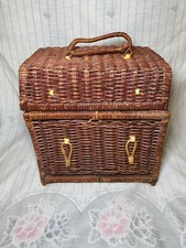 Wicker basket box for sale  New Millport
