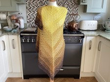 Handmade crochet shawl for sale  BEXHILL-ON-SEA