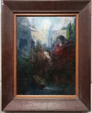 Tableau ancien peinture d'occasion  Bressuire