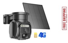 Camara de Seguridad Solar Con Internet Celular 4G LTE Inalambrica Para Exterior comprar usado  Enviando para Brazil