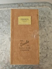 Vintage congress deck for sale  Jackson