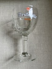 Westmalle beer glass d'occasion  Expédié en Belgium