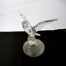 Figurine chouette verre d'occasion  Vif