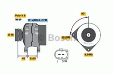 Bosch reman alternator for sale  SHEFFIELD
