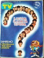 Sorrisi canzoni febbraio usato  Torino