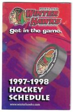 Programação de hóquei 1997-98 Portland Winter Hawks WHL!!! Taco Bell comprar usado  Enviando para Brazil