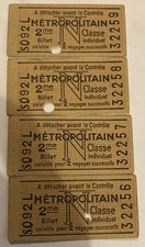 Ticket metropolitain eme d'occasion  Bagnolet