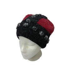 Boné de inverno gorro Peruan Trading Company vermelho preto cinza comprar usado  Enviando para Brazil