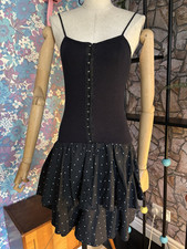 Vintage black dress for sale  MANCHESTER