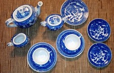 Altes puppengeschirr blau gebraucht kaufen  Rabenau