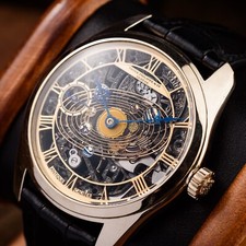 Relógio masculino esqueleto Patek Philippe Geneve ouro branco antigo suíço década de 1890 personalizado comprar usado  Enviando para Brazil