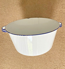 Antique enamel washbowl for sale  ROSSENDALE