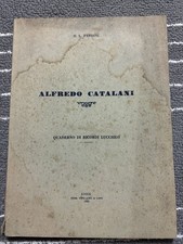 Alfredo catalani quaderno usato  Lucca