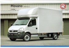 Vauxhall movano luton for sale  UK