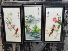 Chinesische bilder seidenstick gebraucht kaufen  Belzig